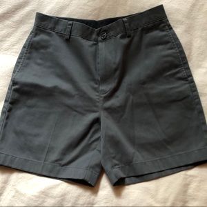L.L. Bean Double L Chino Shale Gray Shorts 6” 30W